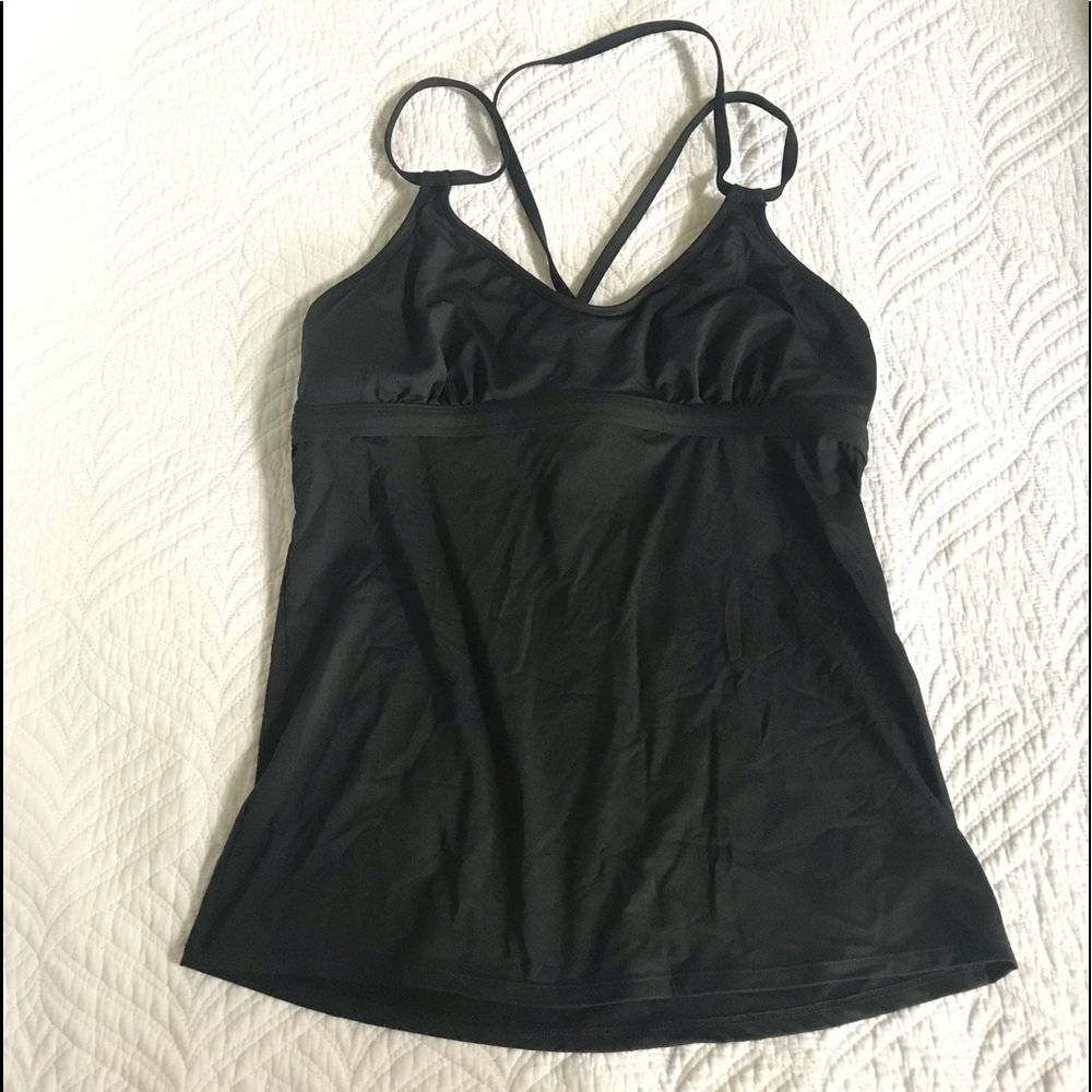 EUC Athleta M tankini top.